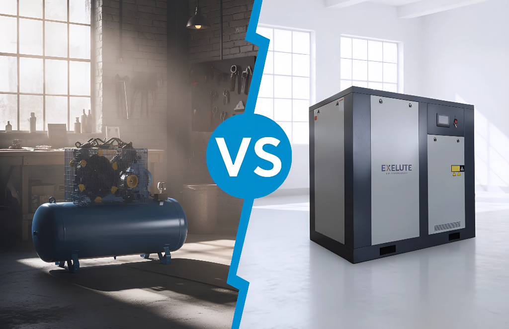 Поршень против Винта: гид по выбору компрессора Поршень против Винта: гид по выбору компрессора